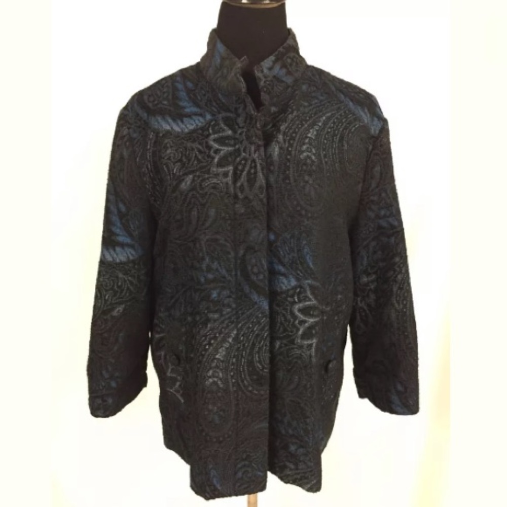 Chico’s brocade jacket 3